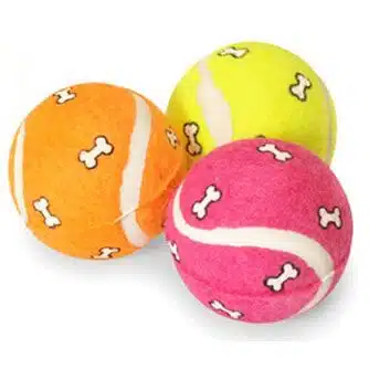 Tennisbollar med mönster 3-pack - Bild 2