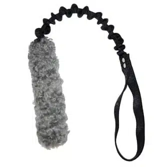 Leksak i fårskinn med expanderband