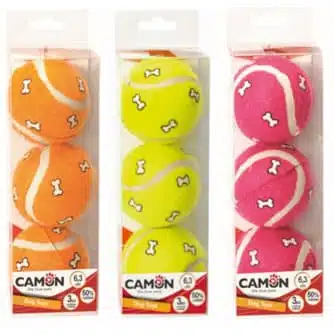 Tennisbollar med mönster 3-pack