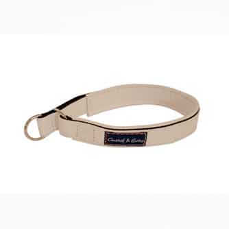 Gustaf o Evita Halvstryp Skinn Vit