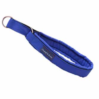 Gustaf o Evita Halvstryp Textil Kornblå 40 cm