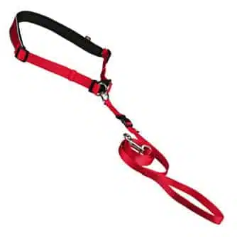 Hands-free bälte med koppel