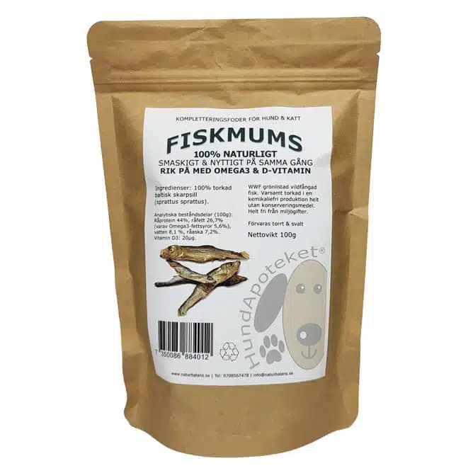 Hundapoteket Fiskmums 100 g