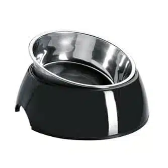 Matskål Melamin Svart - Bild 2