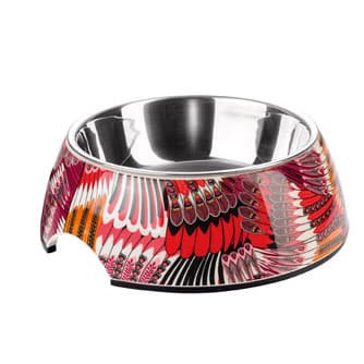 Matskål Melamin Tropical Röd 350 ml