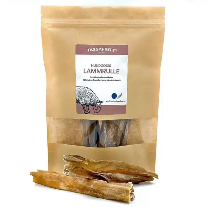 Tassafritt  Tuggrulle av Lamm 100 g