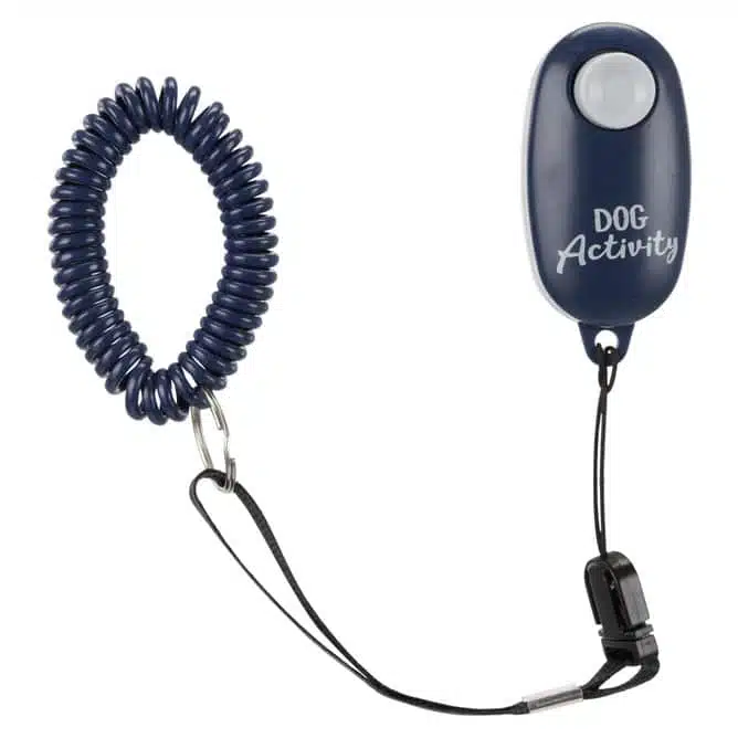 Klicker med knapp och handledsspiral