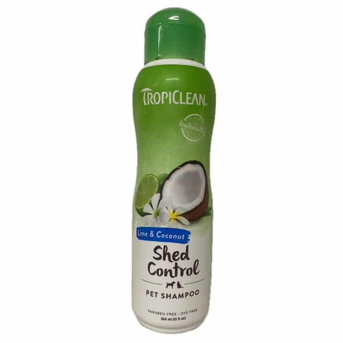 Tropiclean Lime o Coconut Shed Control Shampoo 355 ml
