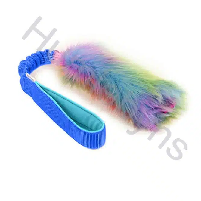 Kampleksak med Fuskpäls och Expanderband Medium