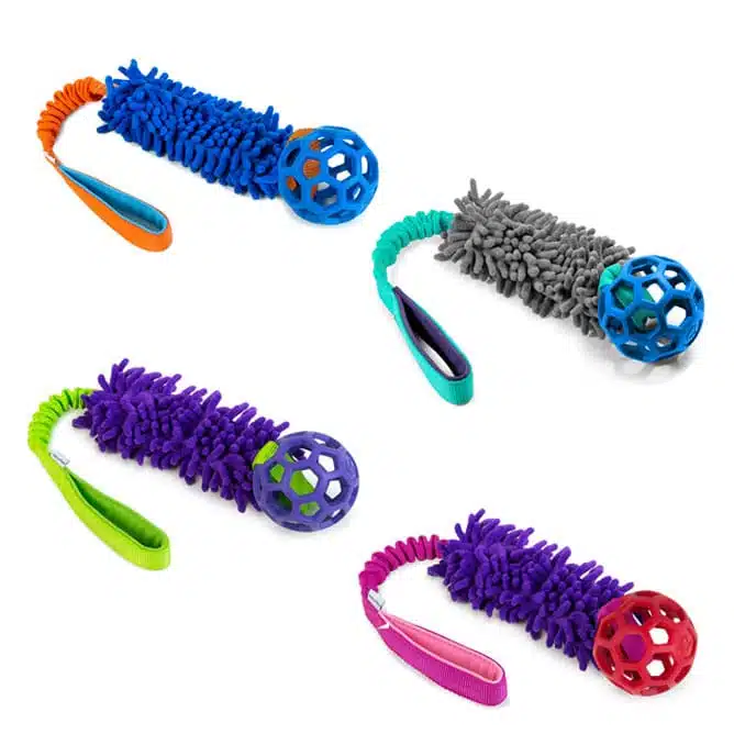 Kampleksak med Nätboll Mopp och Expanderband Medium